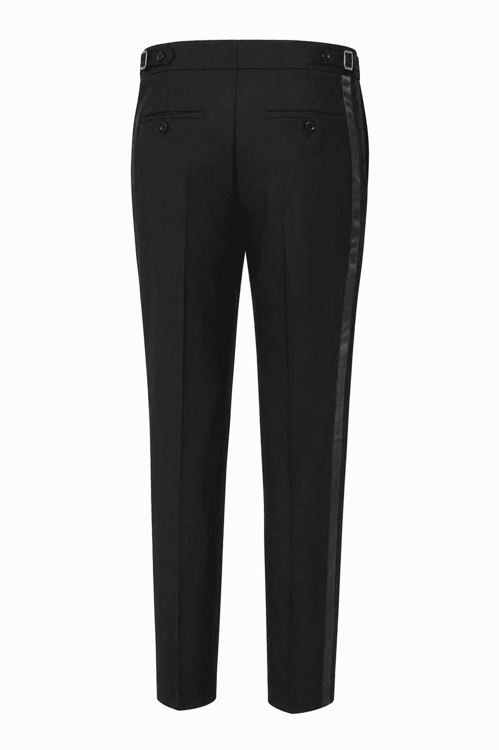 Satin Stripe Tailored Trousers