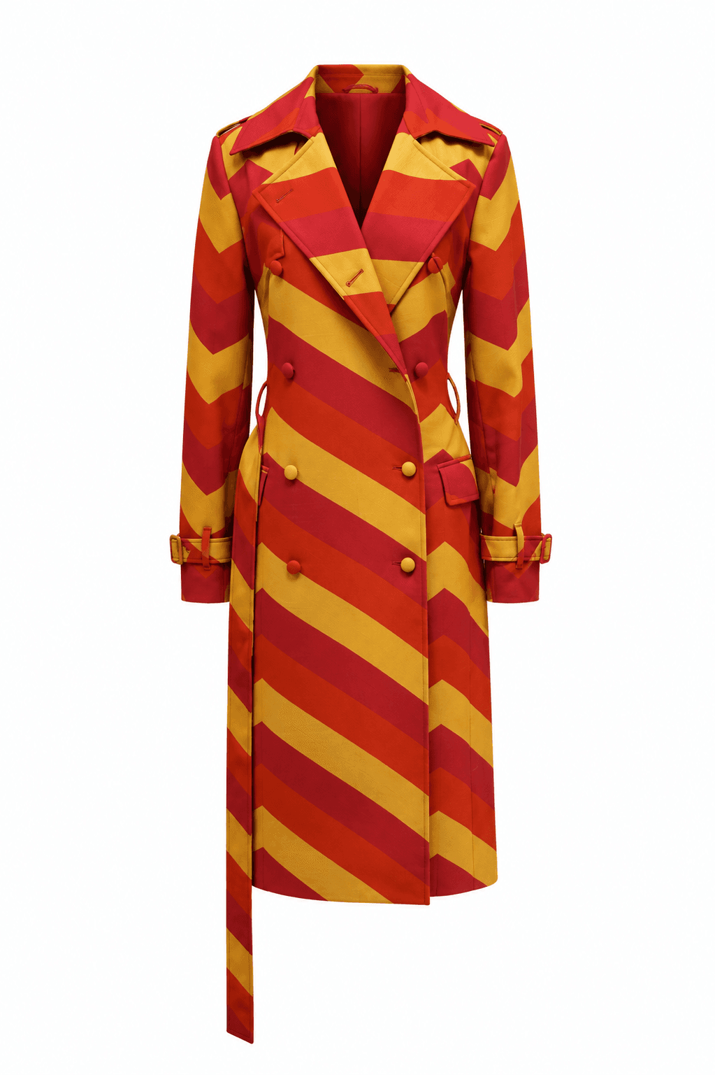 Multicolor trench