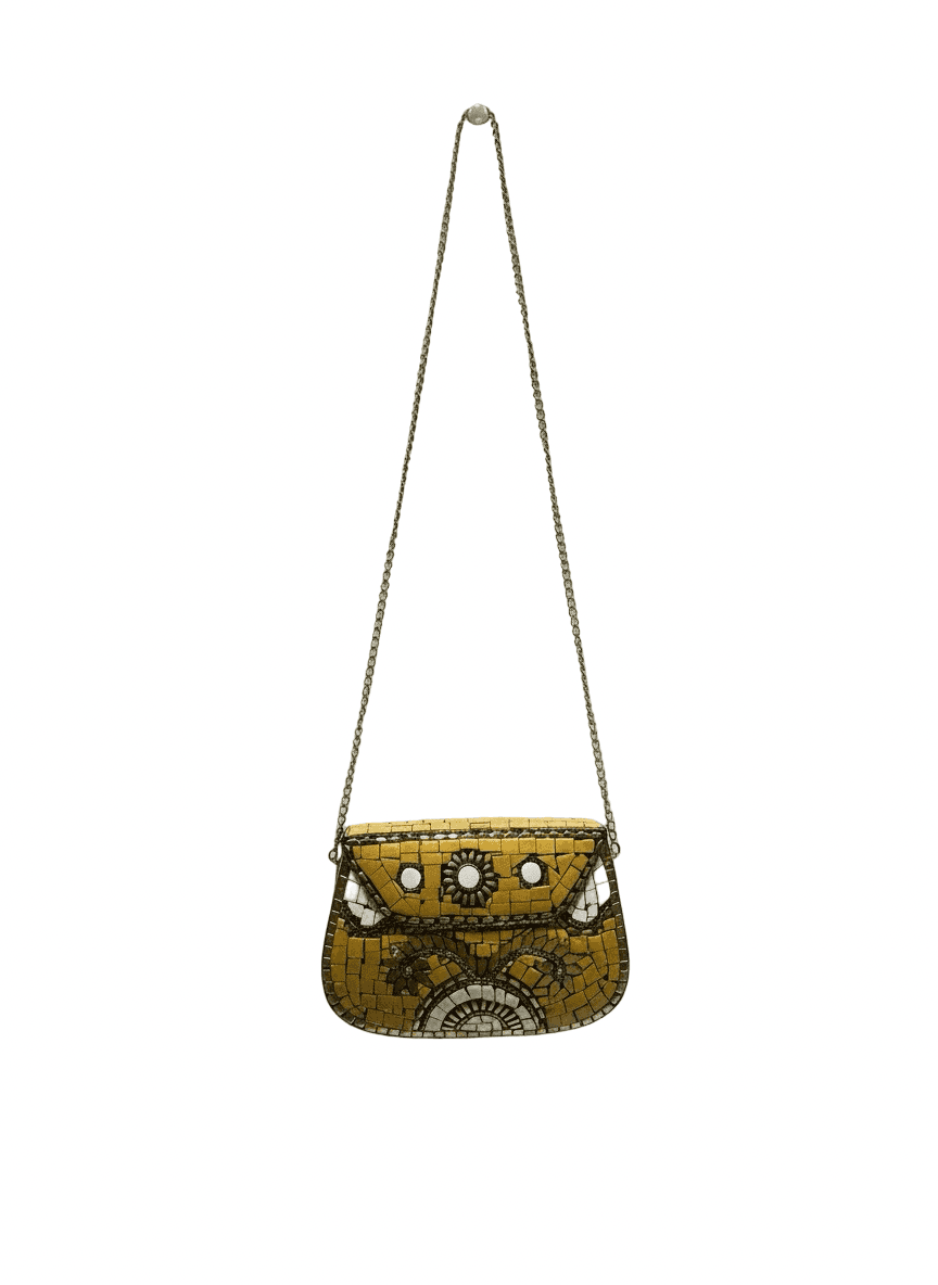 Golden Mosaic Mini Bag 