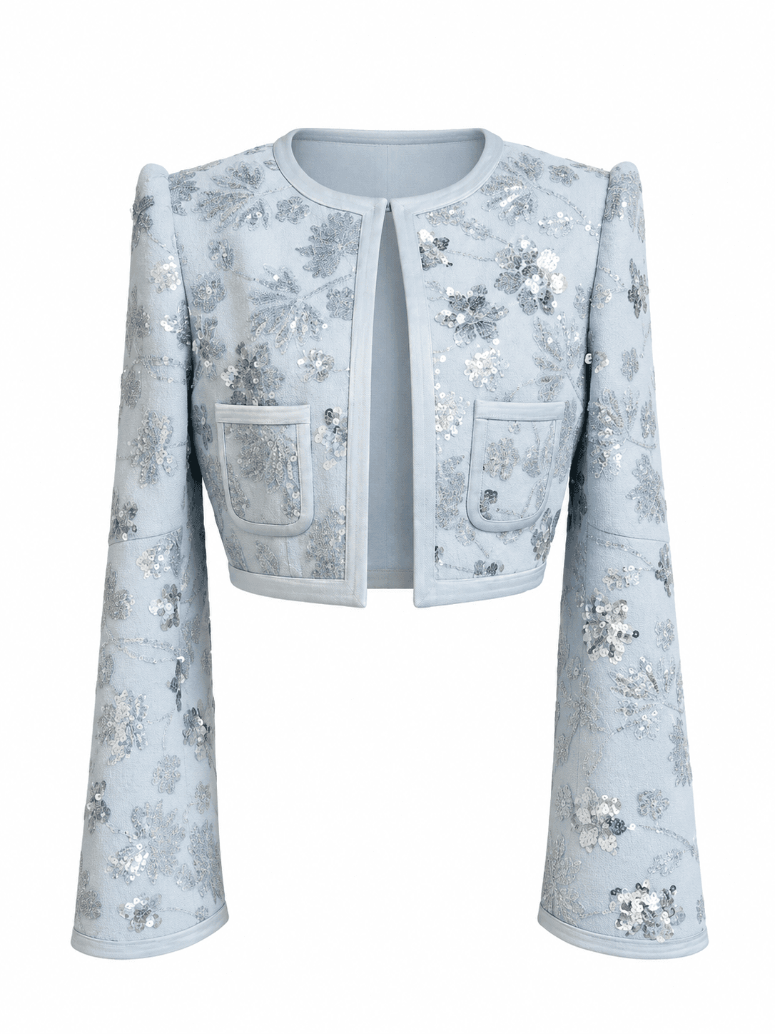 ICE BLOOM CROPPED JACKET