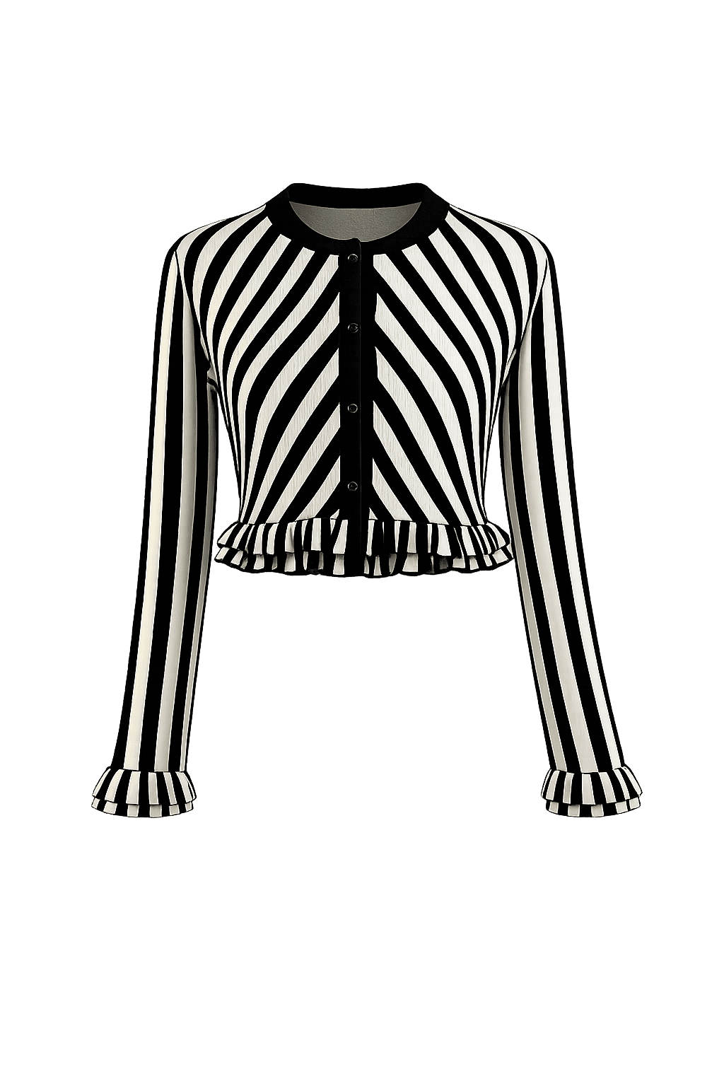 Striped Knit Set