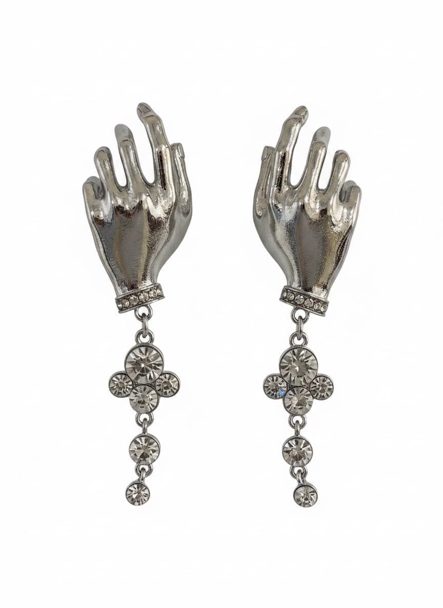 Hand Drop Earrings