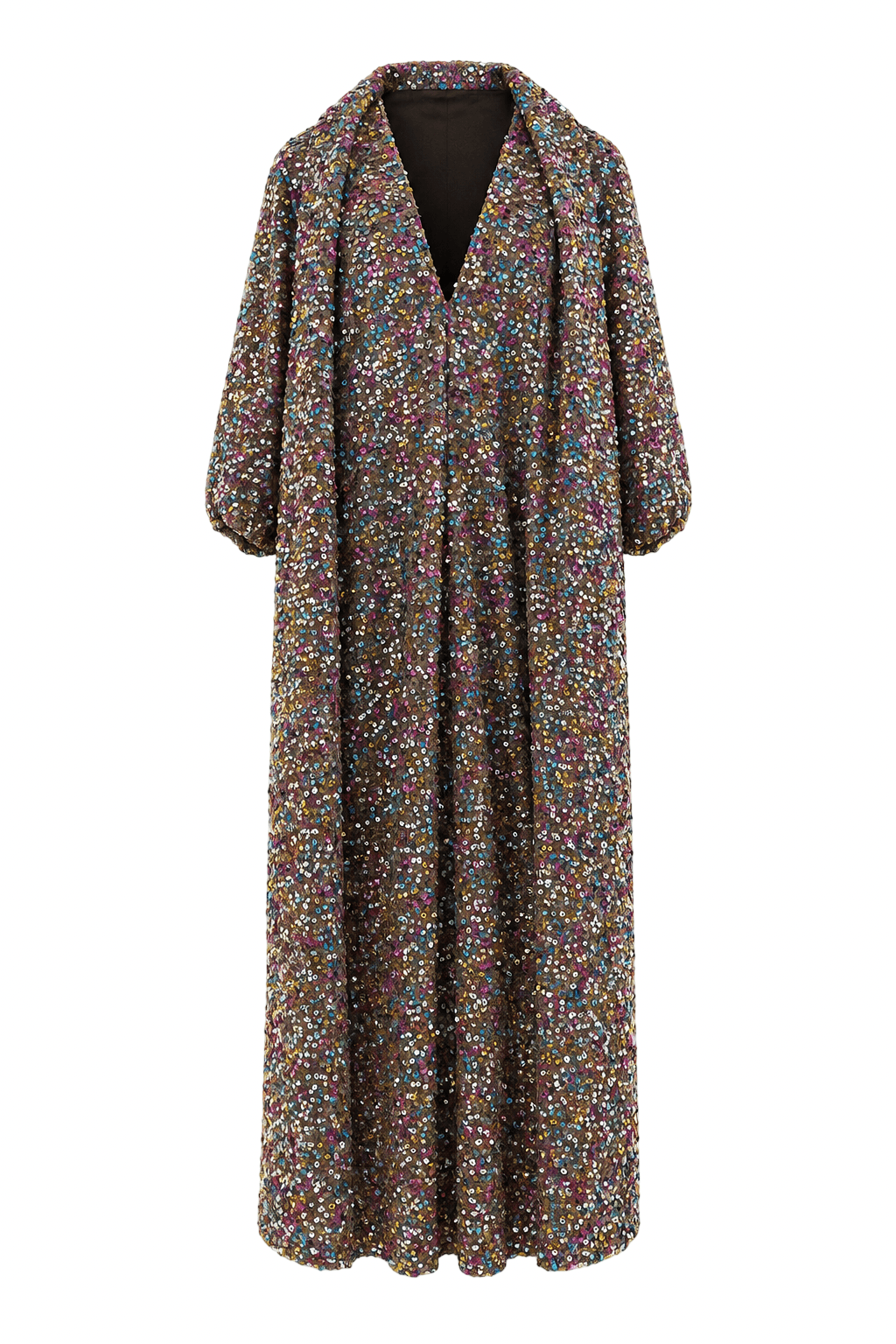 Multicolor Sequin Dress 