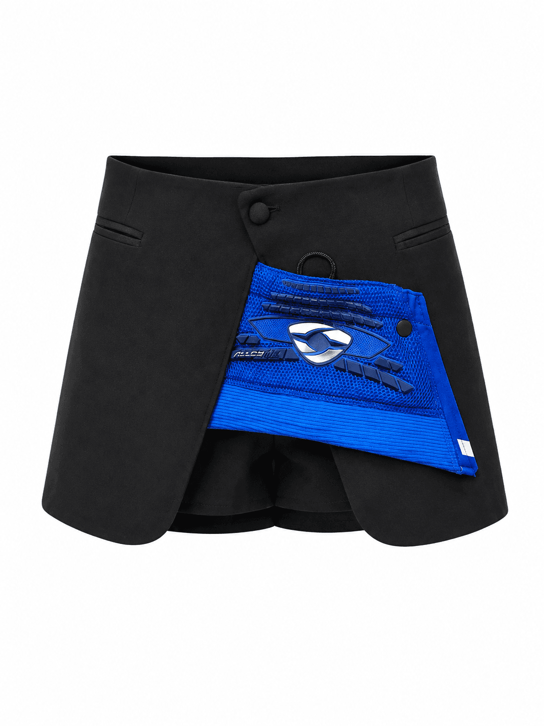 Moto Panel Mini Skirt