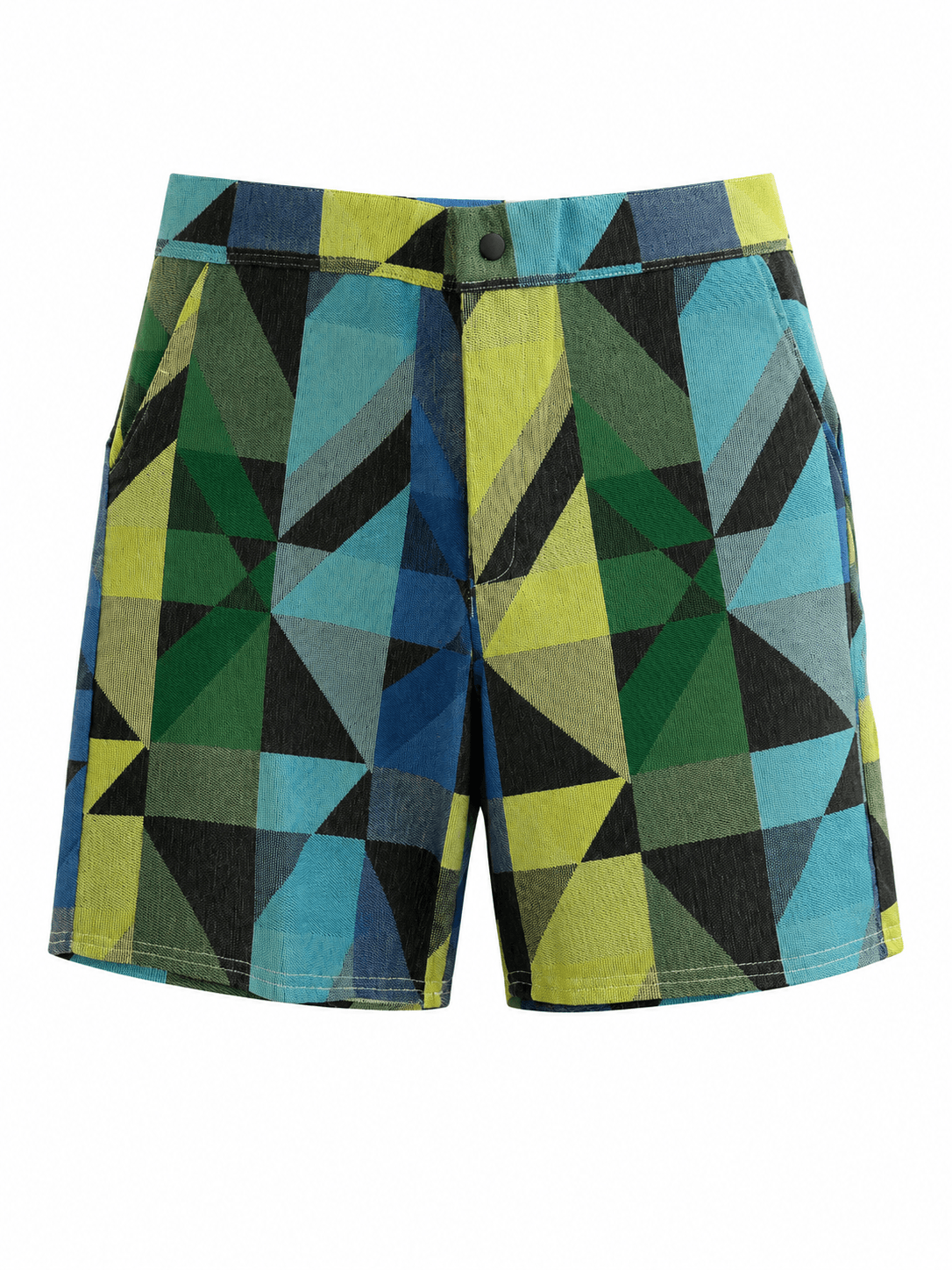 Geometric Print Shorts 