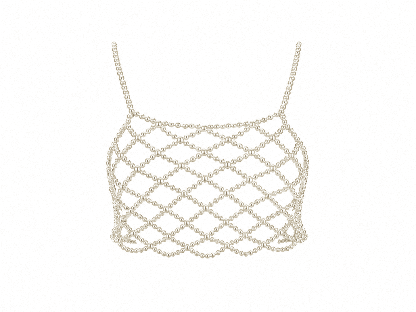 Pearl beaded top