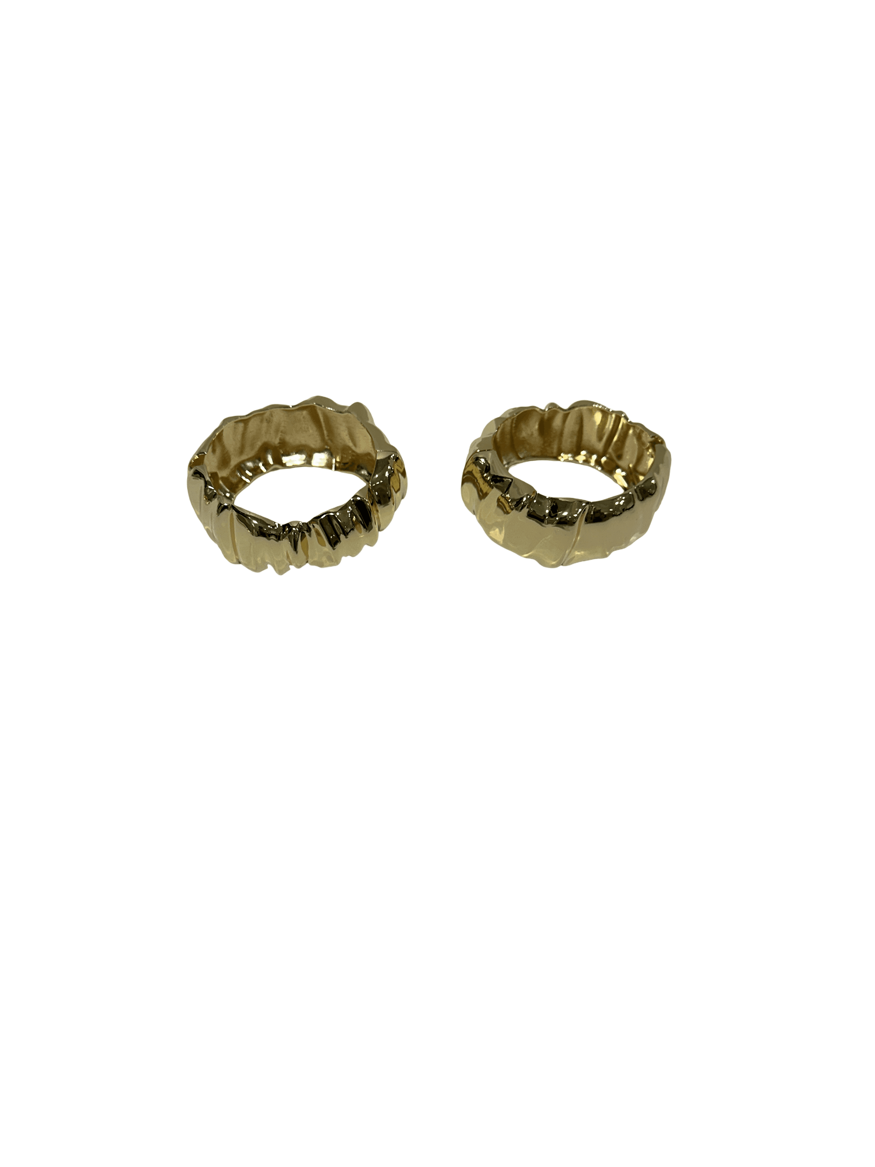 Molten Gold Cuff Bracelet