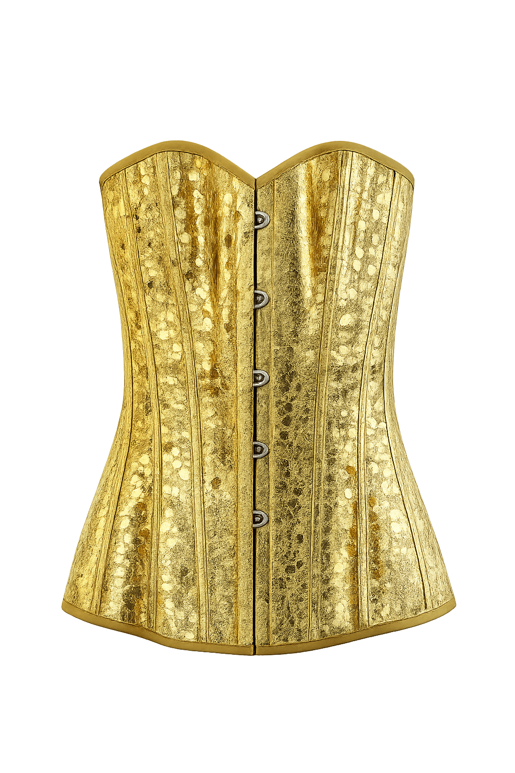 Metallic Corset Top