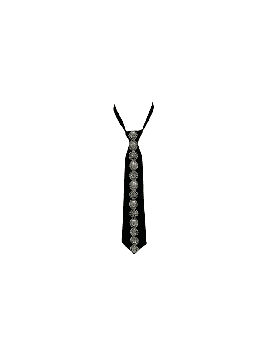 Pearl & Crystal Tie 
